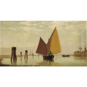 Shipping Scene, Venice by Pietro Galter