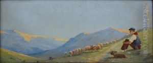 Berger Sur Les Cimes Ou La Vierge Au Sommet Du Bedat