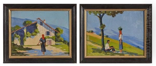 Couple Basques Et Retour A La Ferme - view 1
