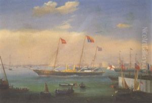 Visite De La Reine Victoria Dans Le Port De Saint-malo