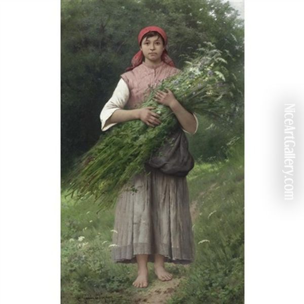Young Peasant Woman From The Valley Of Andorno (piemont) - view 1