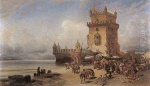 Sul Tago A Belem by Enrico Gamba