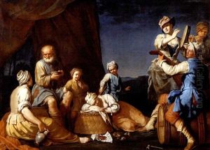 Festa Di Contadini by Giuseppe Gambarini
