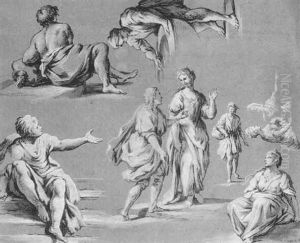 Figure Studies by Giuseppe Gambarini
