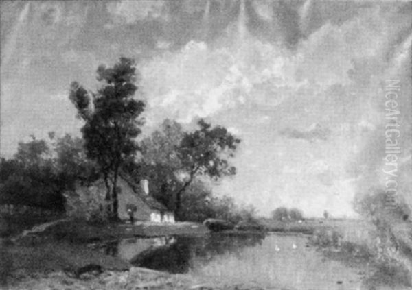 Voralpenlandschaft Mit See - view 1