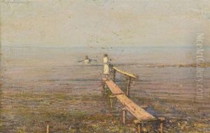 Moletto Con Figura by Raffaello Gambogi