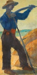 Peasant by Moisey (Max) Gamburd