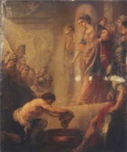 La Tete De Saint Jean-baptiste Deposee Aux Pieds De Salome
