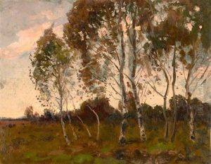 Birkenwald by Otto Gampert
