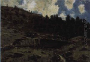 Auf Der Alp by Otto Gampert