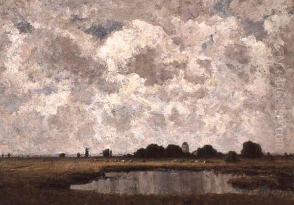 Wolkenhimmel Uber Seelandschaft - view 1