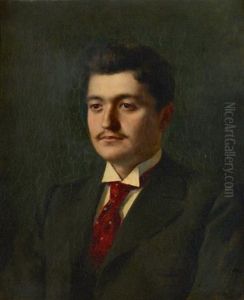 Portrait De Monsieur Gravier by Antonio De La Gandara