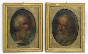 Each A Portrait Of Bearded Saint Each A Portrait Of Bearded Saint