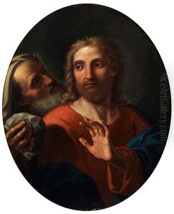 Die Versuchung Jesu by Gaetano Gandolfi