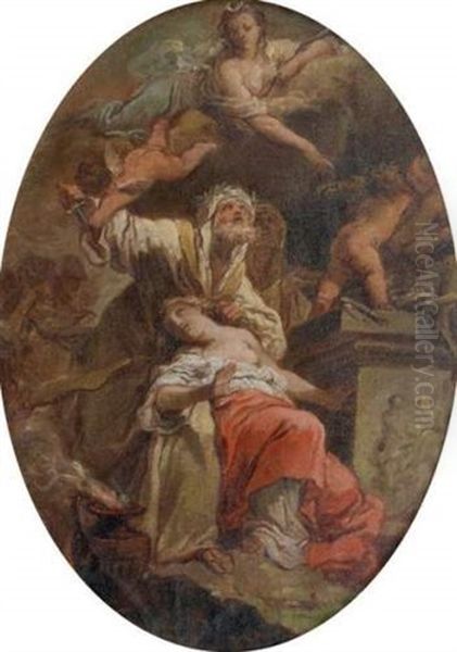 Le Sacrifice D'iphigenie (study) - view 1