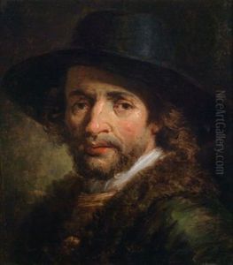 Portrat Eines Bartigen Mannes