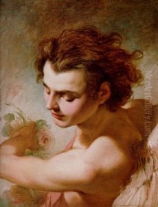 A Winged Youth Bestowing Flowers (zephyr?) A Winged Youth Bestowing Flowers (zephyr?)