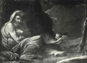 The Personification Of Winter by Gaetano Gandolfi