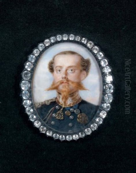 Portrait De Victor Emmanuel Ii, Dernier Roi De Sardaigne - view 1