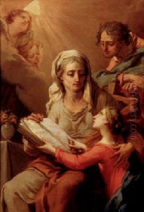 The Education Of The Virgin by Mauro Gandolfi