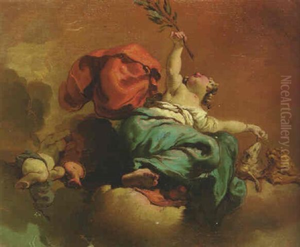 An Allegorical Female Figure - view 1