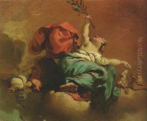 An Allegorical Female Figure by Mauro Gandolfi