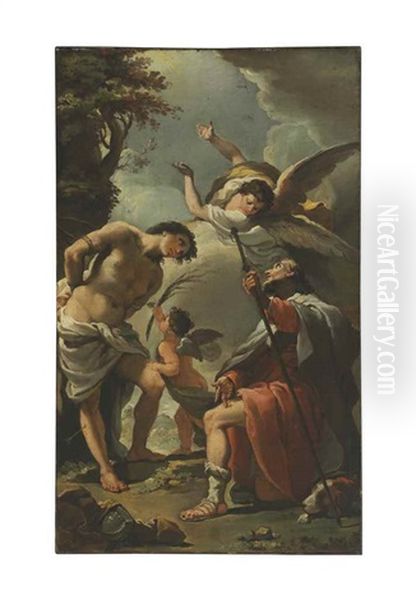 Saint Sebastian And Saint Rocco - view 1