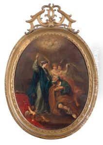 La Vergine Maria Spiega A San Giuseppe L'apparizione Dell'angelo