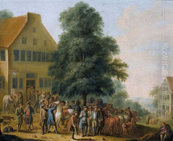 Der Pferdemarkt - view 1