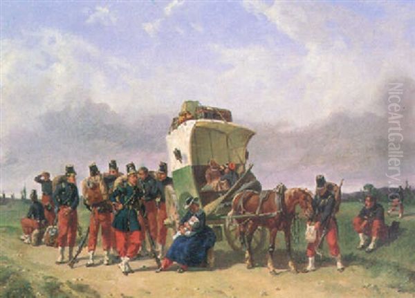 Pause Of The Family Cart - view 1