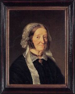 Portrat Frau Elisabetha Marty-leder Portrat Frau Elisabetha Marty-leder