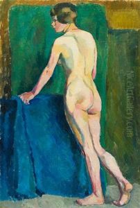 Stehender Weiblicher Akt