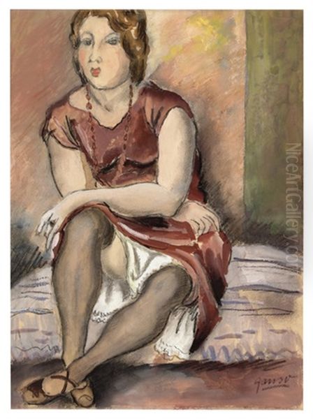 Portrait Of A Seated Woman - view 1
