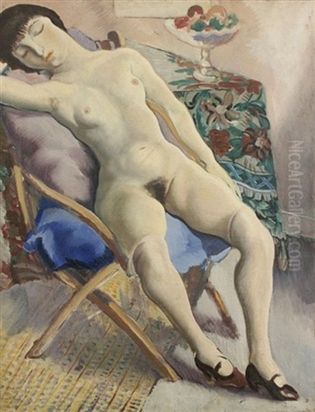 Seated Nude - view 1