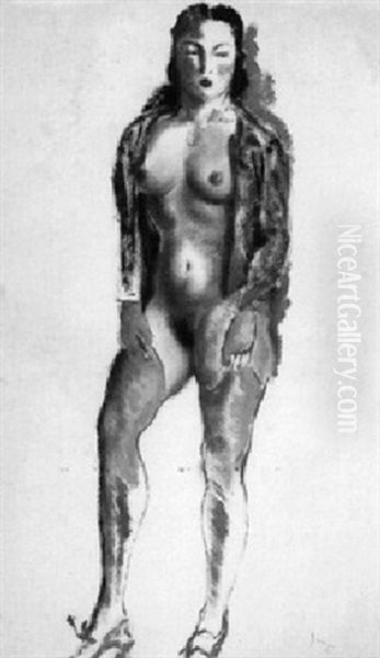 Standing Nude - view 1