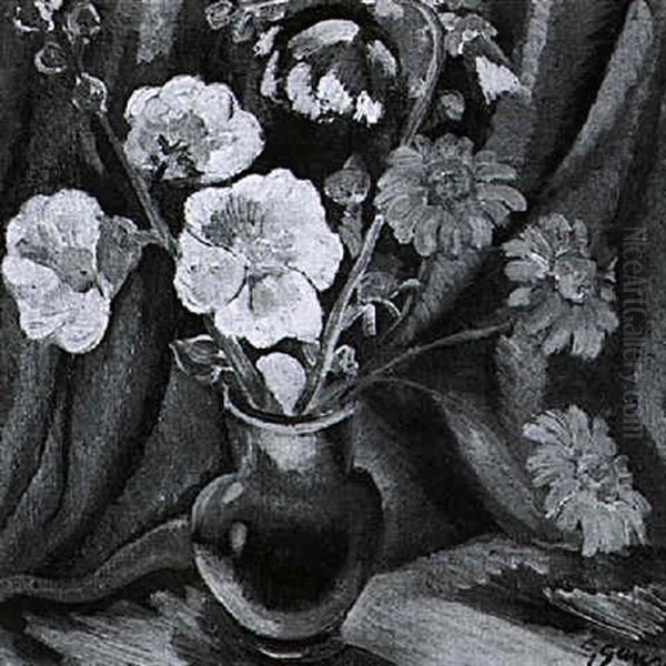 Still Life Of Flowers In A Vase - view 1