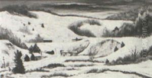 Snow Scene Snow Scene