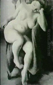 Nude In Armchair Nude In Armchair