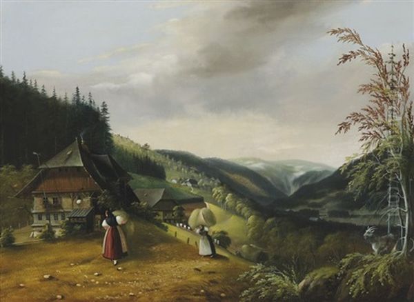Heuernte Im Schwarzwald - view 1