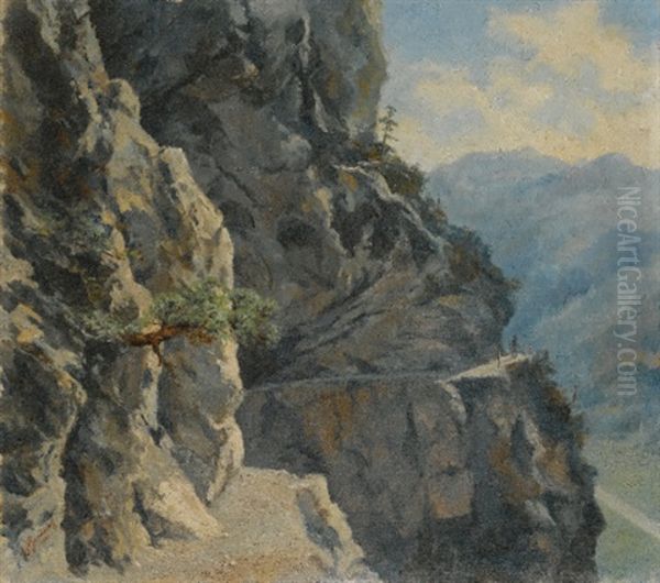 The Furstensteig In Liechtenstein - view 1