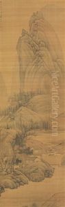 Lofty Recluse In An Autumn Mountain Lofty Recluse In An Autumn Mountain