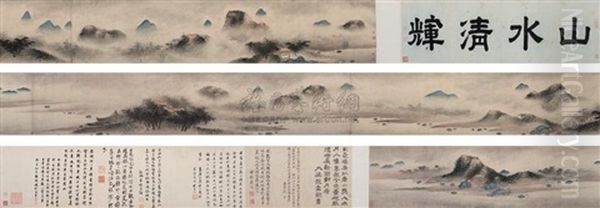 Landscape And Calligraphy - view 1