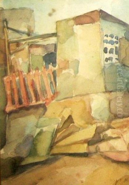 Houses In A Landscape - view 1