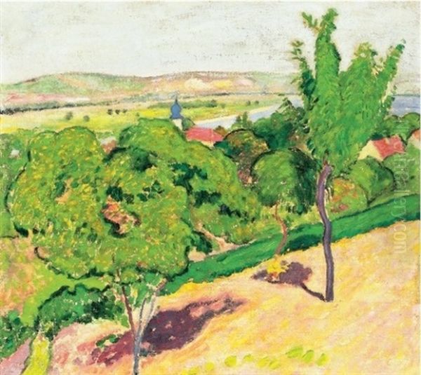 Domboldal Napsutesben (hillside In Sunshine) - view 1