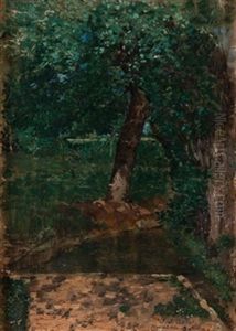 Apunte Del Monasterio De Piedra by Juan Jose Garate Y Clavero