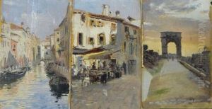 Tres Paisajes by Juan Jose Garate Y Clavero