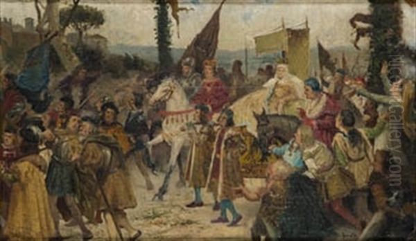 Cortejo De Los Reyes Catolicos (boceto) - view 1
