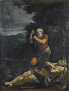 Saint Anthony Abbot Burying Saint Paul The Hermit