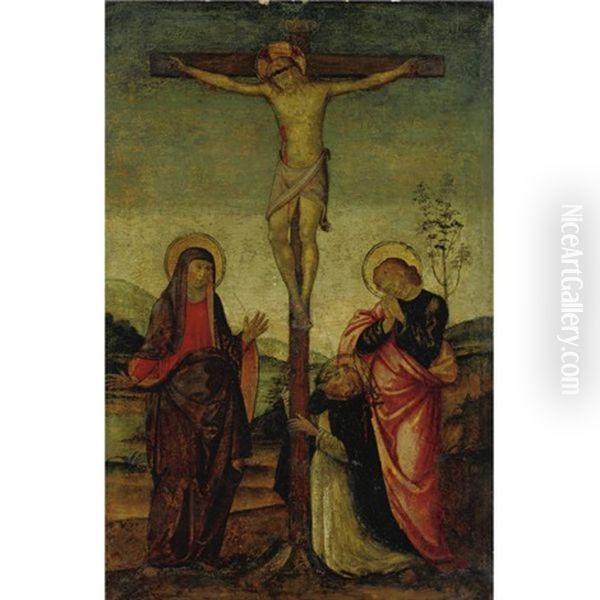 Crucifixion With Mary And Saints - view 1