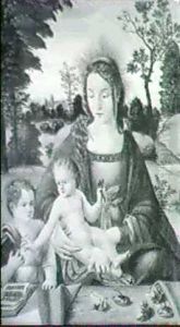 Madonna And Child With The Young Saint John The Baptist In A Landscape by Raffaelino del Garbo